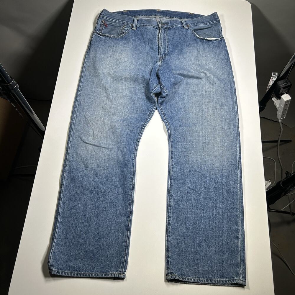 Polo Ralph Lauren Denim Jeans Men’s 38x28 Classic 867 Light Wash Y2K Denim